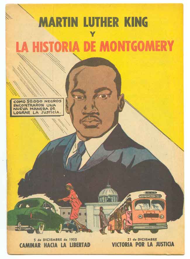 1956 Martin Luther King Montgomery Story Comic Book
